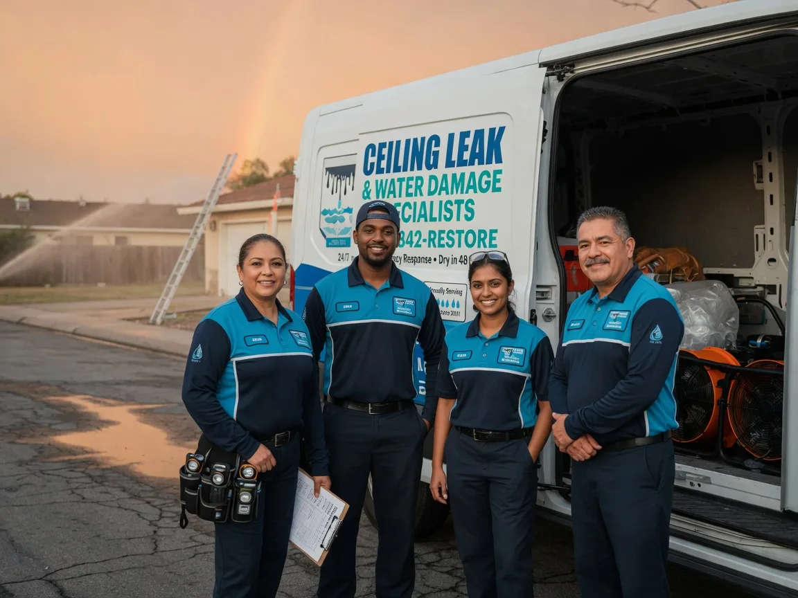 Ceiling Leak Cleanup company in Grantham, PA