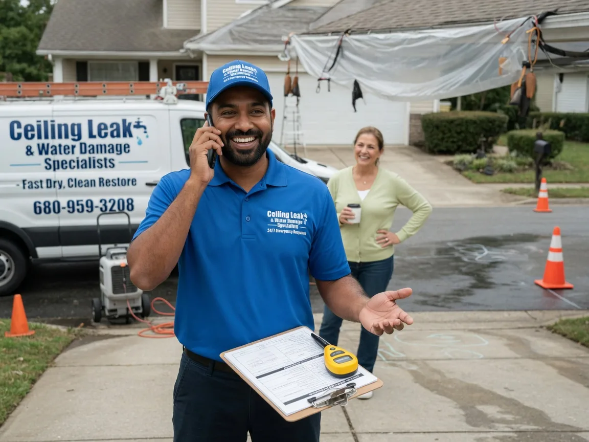 Ceiling Leak Cleanup Grantham, PA FAQs